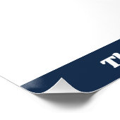 Kantoor werknemer kudos board na erkenning perfect poster (Hoek)