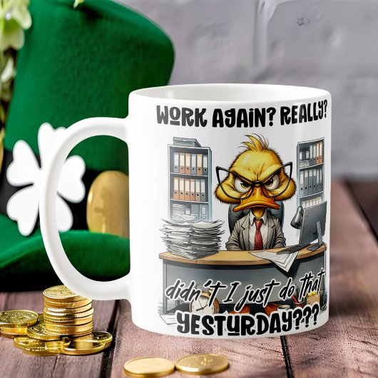 Kantoor Work Coffee Mok - Grappige en verwante Mok