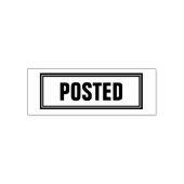 KANTOOR ZELFINKT STEMPEL 'GEPOST' (Design)