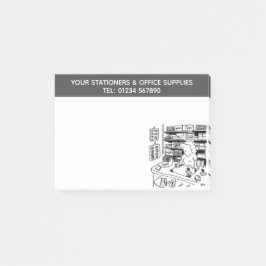 Kantoorartikelen Cartoon om te personaliseren Post-it® Notes
