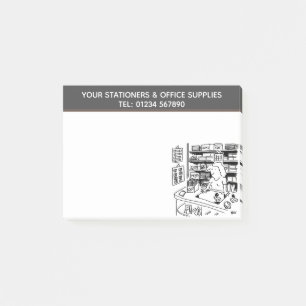 Kantoorartikelen Cartoon om te personaliseren Post-it® Notes