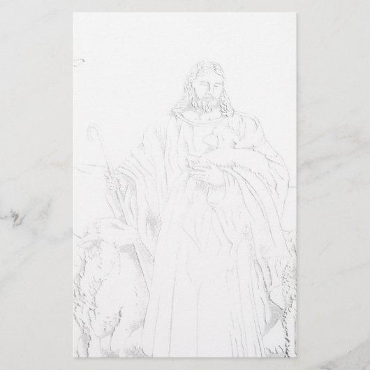 Kantoorartikelen Jezus de Herder Briefpapier (Voorkant)