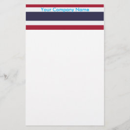 Kantoorartikelen met de vlag van Thailand Briefpapier