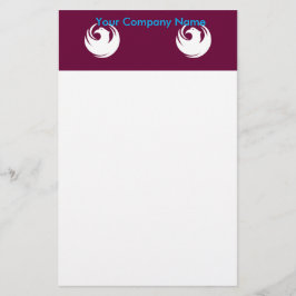 Kantoorartikelen met vlag van Phoenix, Arizona Briefpapier