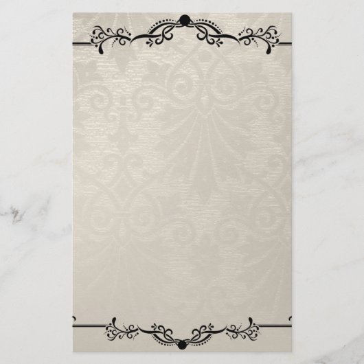 Kantoorartikelen Oud Papier Crème Zwart (Voorkant)