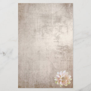Kantoorartikelen Oud Papier Roze Lotusbloem