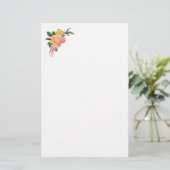 Kantoorartikelen Papier-Bloem Briefpapier (Staand voorkant)