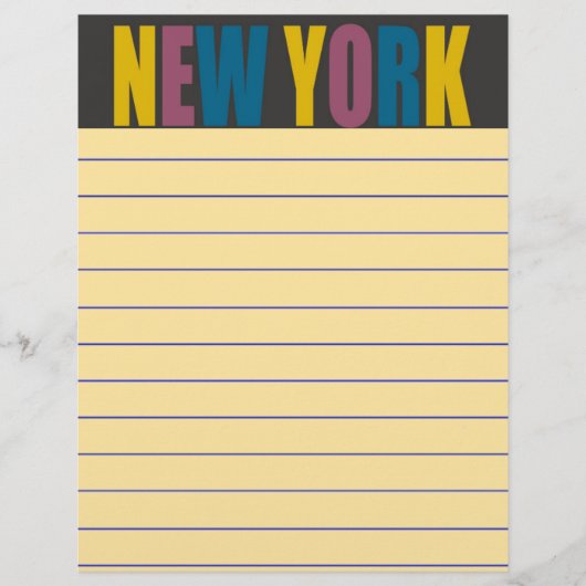 Kantoorartikelen uit New York (Voorkant)