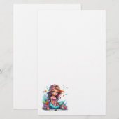 Kantoorartikelen Zeemeermin Briefpapier (Voorkant / Achterkant)