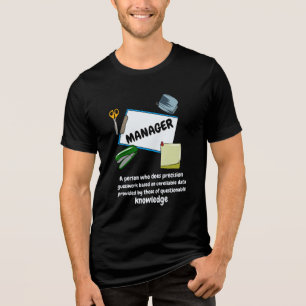 Kantoorbeheerder Collega Nieuwigheid Tri-Blend Shirt