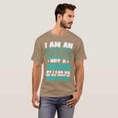 Kantoorbeheerder vintage t-shirt (Voorkant volledig)