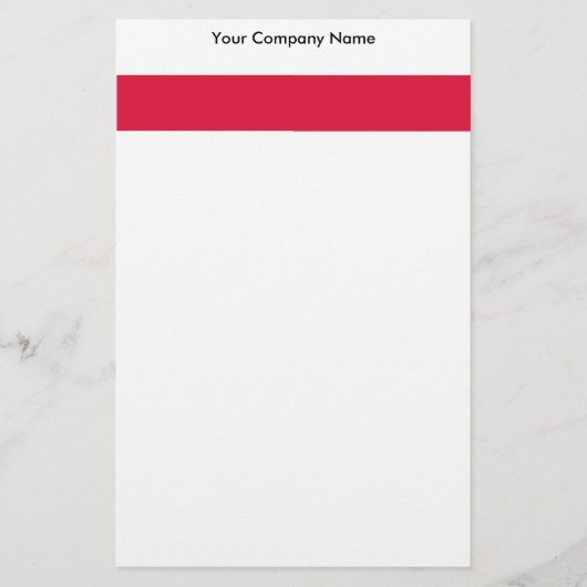 Kantoorbenodigdheden met vlag van Polen Briefpapier (Voorkant)