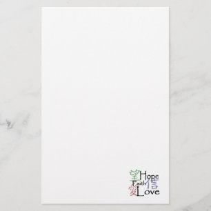 Kantoorbenodigdheden voor "Chinese symbolen" Briefpapier