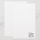 Kantoorbenodigdheden voor "Chinese symbolen" Briefpapier (Voorkant / Achterkant)