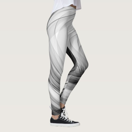 Kantoorflengte B&W - Leggings (Rechts)