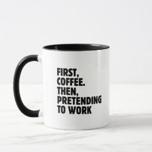 Kantoorhumor, Cadeau voor collega, Grappig kantoor Mok