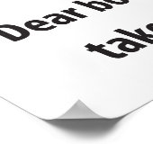 Kantoorhumor, Man en  vrouw Poster (Hoek)