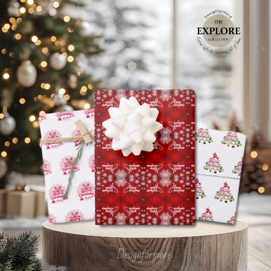 KANTOORPAPIERSCHAPEN VOOR Kerstmis Inpakpapier Vel