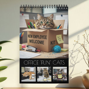 Kantoorpretkattenkalender 2027 / Kat Foto Kalender