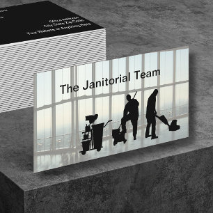 Kantoorschoonmaakdienst Visitekaartje