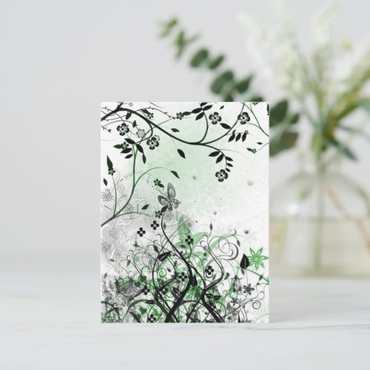 Kantoortuin - briefkaart (Staand voorkant)