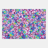 Kantoorzomernacht botanische tuin inpakpapier vel (Voorkant 3)