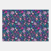 Kantoorzomernacht botanische tuin inpakpapier vel (Voorkant 2)