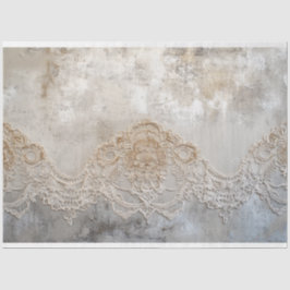 Kantpatina, Beige Grijs Shabby Chic Achtergrond Tissuepapier