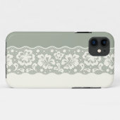 Kantpatroon, bloem vintage 5 Case-Mate iPhone case (Achterkant (horizontaal))