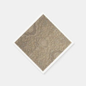 Kantprint papieren servet (Hoek)