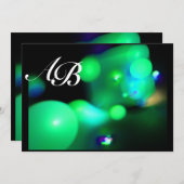 KANTUM BUBBLE zwart groen Kaart (Voorkant / Achterkant)