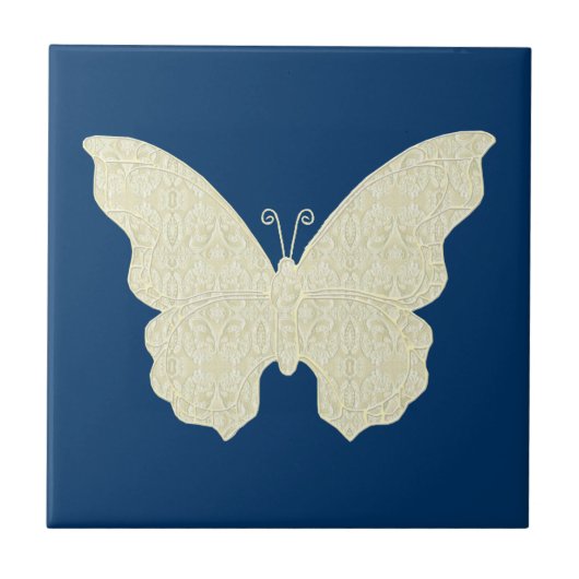 kantvlinder Tegel Tegeltje (Voorkant)
