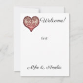 Kantwerk, antiek hart, antiek, hart, kant kaart (Achterkant)