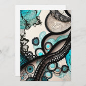 kantwerkster bedankkaart (Voorkant / Achterkant)