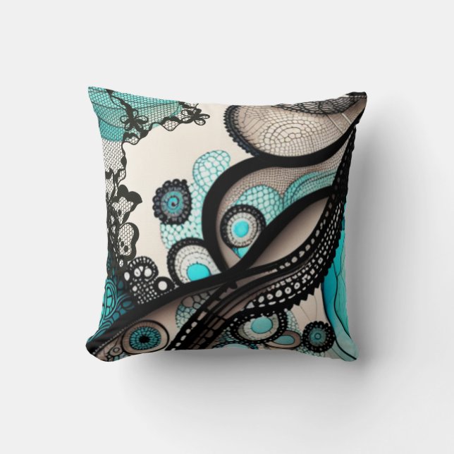 kantwerkster kussen (Voorkant)