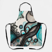 kantwerkster schort (Voorkant)