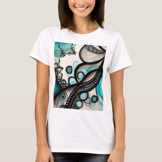 kantwerkster t-shirt (Voorkant)