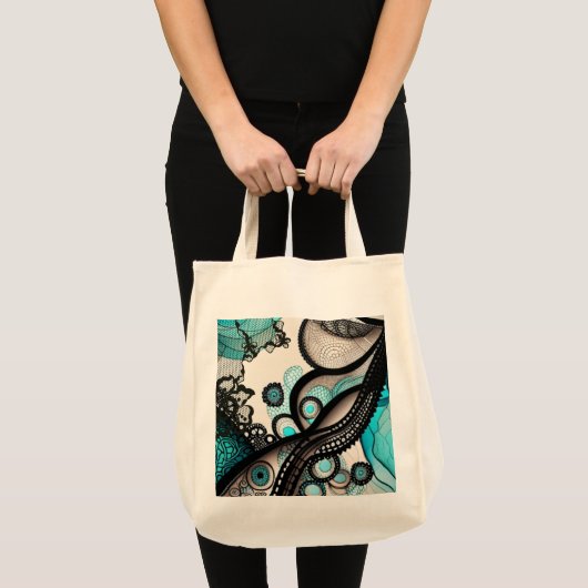 kantwerkster tote bag (Voorkant (product))