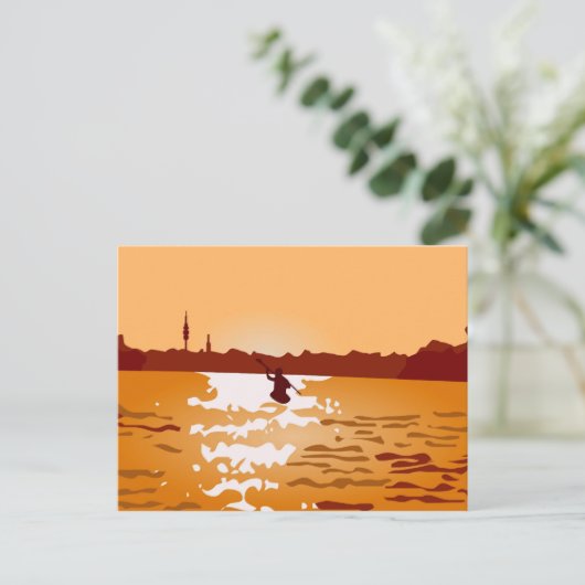 Kanu Briefkaart (Staand voorkant)