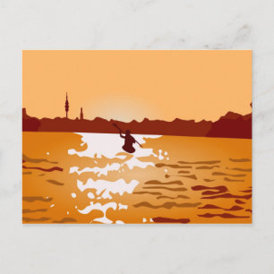 Kanu Briefkaart