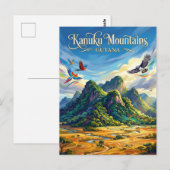 Kanuku-bergen Guyana Briefkaart (Voorkant / Achterkant)