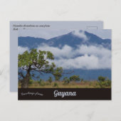 Kanuku Mountains As Seen From Lethem Guyana Briefkaart (Voorkant / Achterkant)