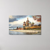 Kanvas Kunstprint van de Basiliuskathedraal Canvas Afdruk (Voorkant)