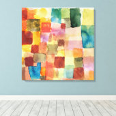 KANVAS PANEL : PAUL KLEE : 1914 CANVAS AFDRUK (Insitu (Houten vloer))