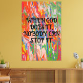 Kanvasdruk 'Vertrouwen' Canvas Afdruk (Insitu (Woonkamer))