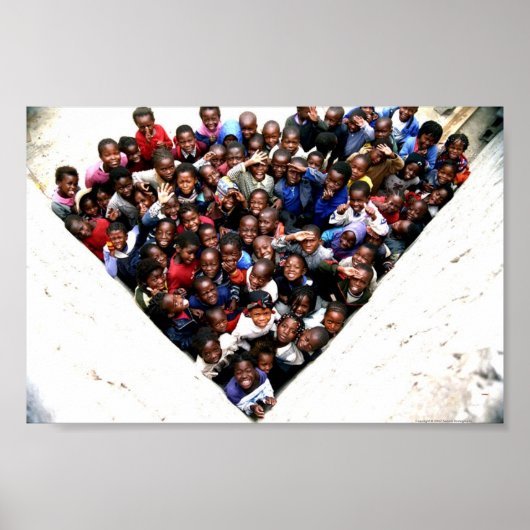 Kanyama, Copyright 2007 Nsonzi Fotografie Poster (Voorkant)