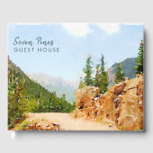 Kanyon Guest House Vacking Rental Comments Gastenboek (Voorkant)