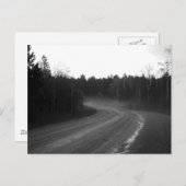 Kanyon Hail Fog na Storm Briefkaart (Voorkant / Achterkant)