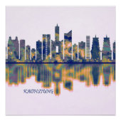 Kaohsiung City Skyline Perfect Poster (Voorkant)