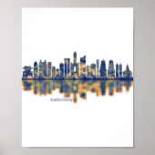 Kaohsiung City Skyline Poster (Voorkant)